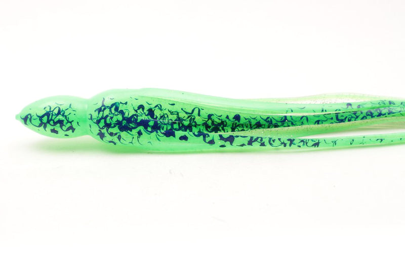 #164G BOM Replacement Skirt - Green Blue Splatter-Milky White Silver Glitter