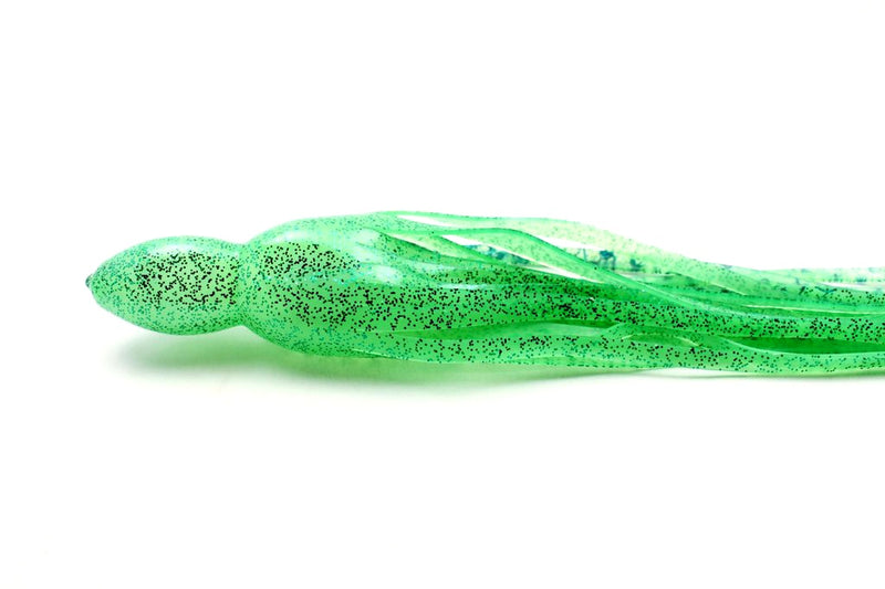 #M5 BOM Replacement Skirt - Mahi Green Glitter Blue Splatter