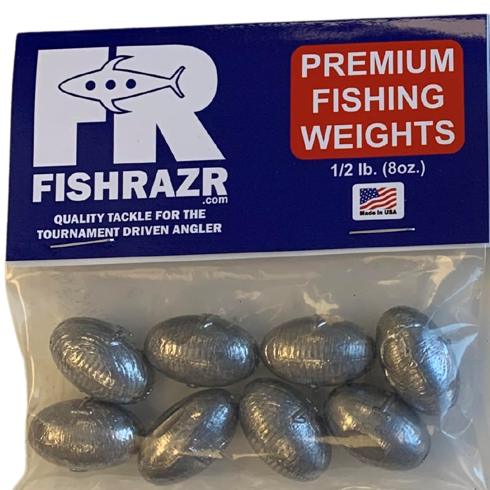 Fish Razr Egg Sinkers 1oz-4oz — GZ Lures Big Game Supply