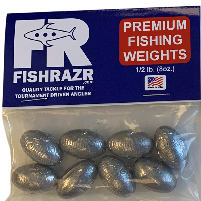 Fish Razr Egg Sinkers 1oz-4oz — GZ Lures Big Game Supply