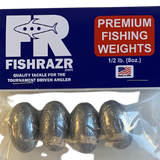 Fish Razr Egg Sinkers 1oz-4oz