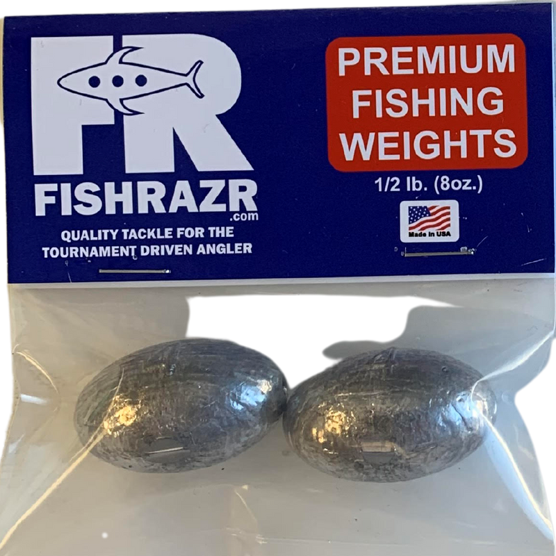 Fish Razr Egg Sinkers 1oz-4oz