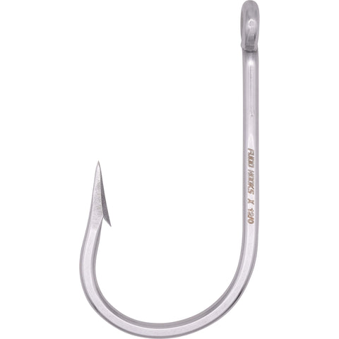 FUDO Southern Tuna Ringed Eye Hooks - 2 Pack - Size 7/0