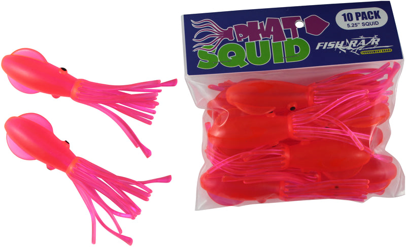 Fish Razr Phat Squid 5.25" 10pk