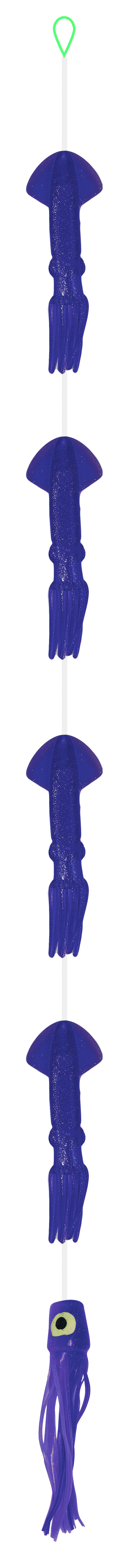 Fish Razr Daisy Chains - 4-Squid w/ Chugger