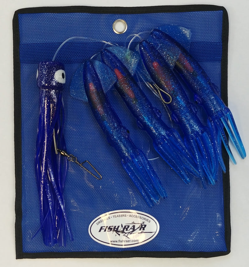Fish Razr Daisy Chains - 4-Squid w/ Chugger