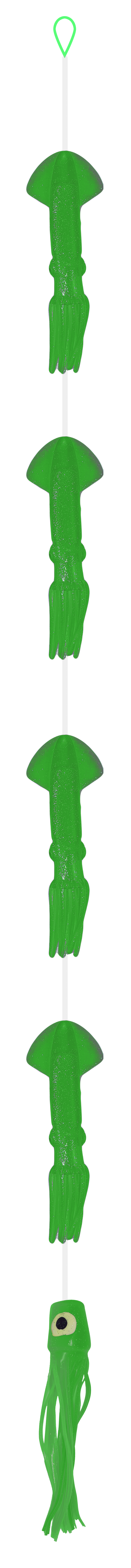 Fish Razr Daisy Chains - 4-Squid w/ Chugger
