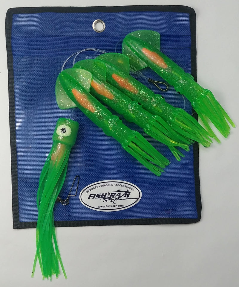 Fish Razr Daisy Chains - 4-Squid w/ Chugger