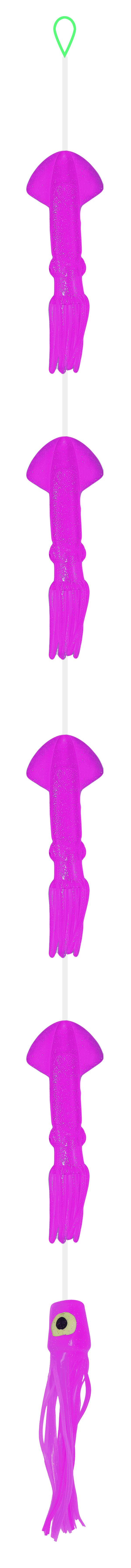 Fish Razr Daisy Chains - 4-Squid w/ Chugger