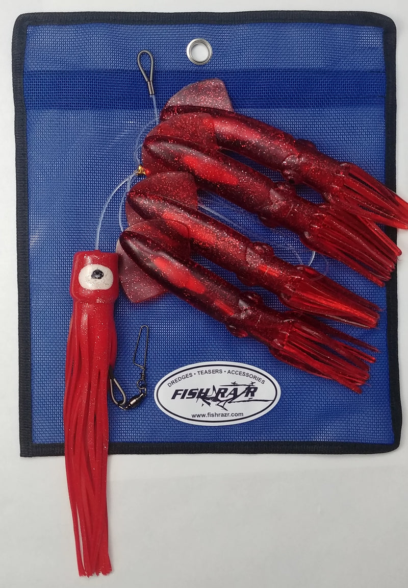 Fish Razr Daisy Chains - 4-Squid w/ Chugger