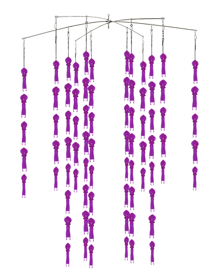 Fish Razr Compact Phat Dredge 80Ct Phat Squids