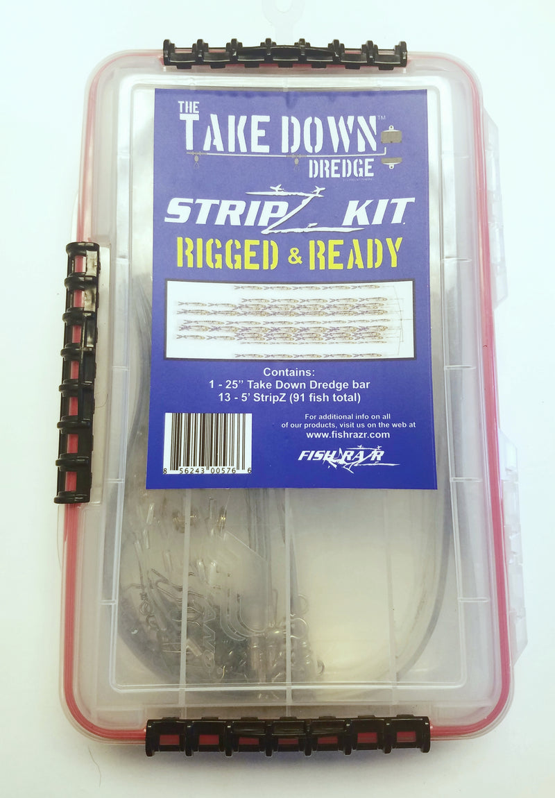 Fish Razr Take Down Dredge Kit 25" Bar 91 Fish StripZ