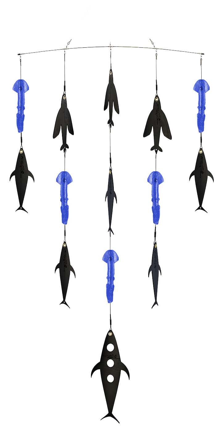 Fish Razr Spreader Bar with FlapZ & Squid