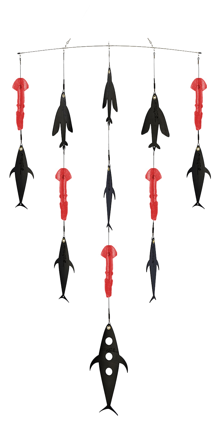 Fish Razr Spreader Bar with FlapZ & Squid