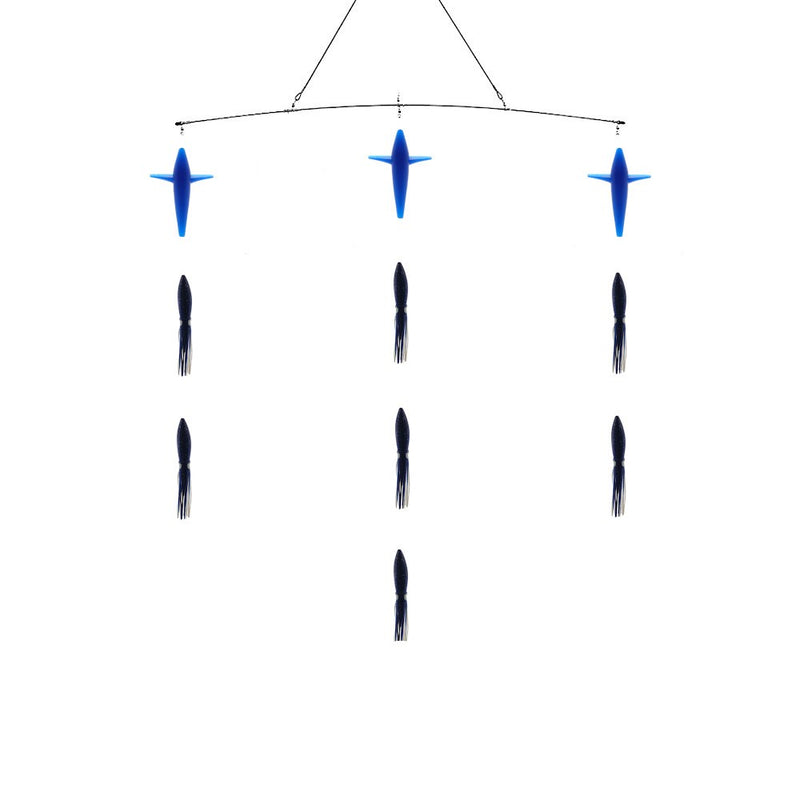 Fish Razr Bulb Squid & Bird Spreader Bars