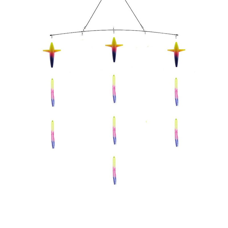 Fish Razr Bulb Squid & Bird Spreader Bars