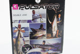 Pulsator Lures Blue-Green Dragon Skin Red Eyes Double Lead Tube 16" 19oz Skirted