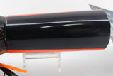 Pulsator Lures Black Rainbow Black-Orange Back Double Lead Tube 16" 19oz Skirted