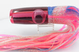 Koya Lures Pink Chrome-Mirrored Red Glitter Pearl Hard Head 14" 14.5oz Skirted