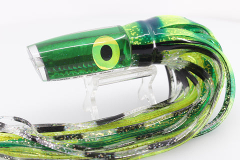 Bonze Lures Green Rainbow Scale Rainbow Eyes Here For The Party 10" 8oz