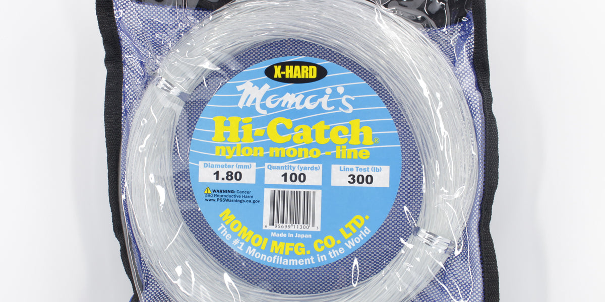Momoi Hi-Catch X-Hard Monofilament Leader — GZ Lures Big Game Supply