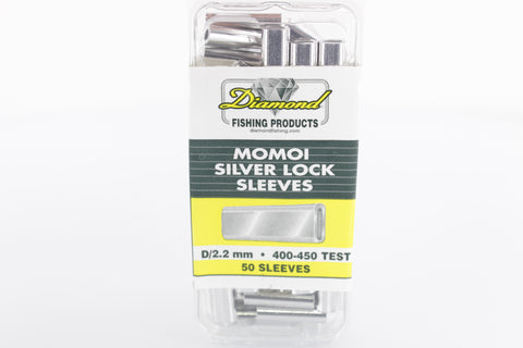 Momoi Silver Lock Sleeve Crimps - Sport Fishing Supply Store South