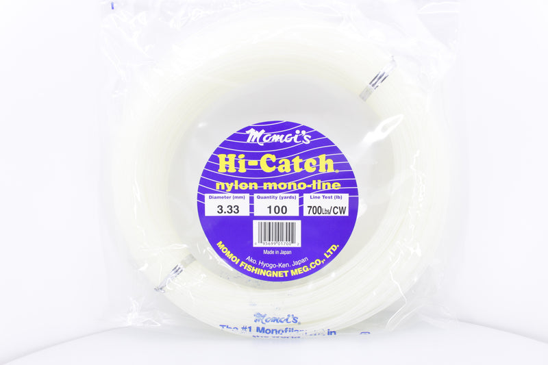 Momoi Hi-Catch Classic Nylon Monofilament Leader 100yd