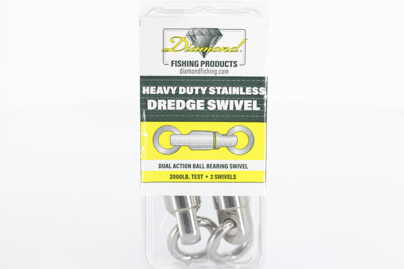 Diamond Dredge Swivel Without Corkscrew 2000#