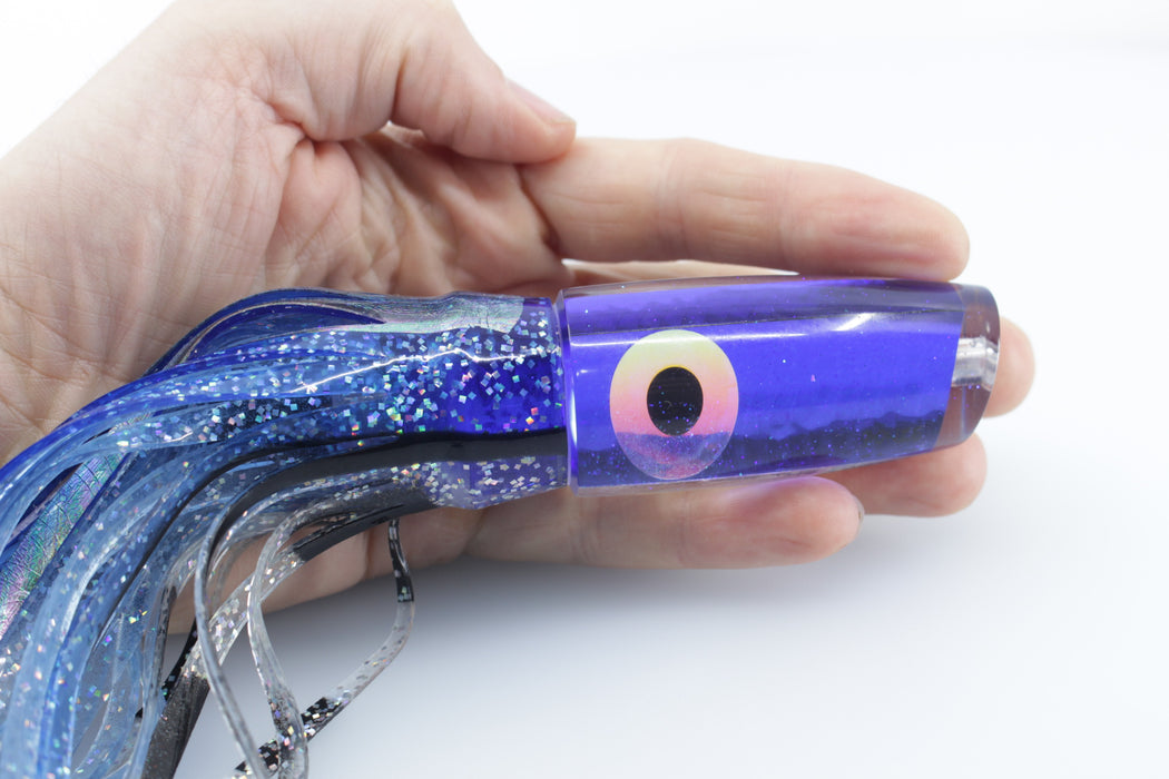 Bonze Lures Blue Rainbow Scale Rainbow Eyes Here For The Party 10" 8oz