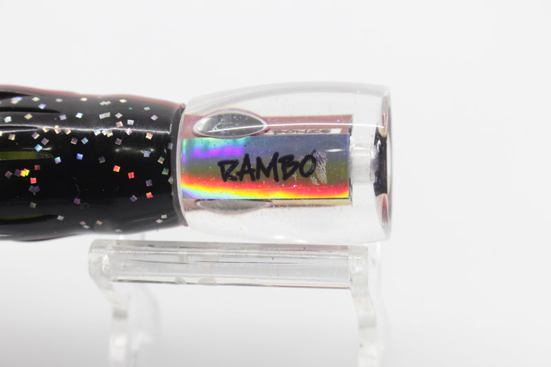 Bonze Lures Red Rainbow Scale Rambo 7" 3oz