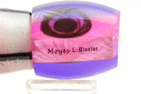 Moyes Lures Pink MOP Blue Back Large Blaster 14" 10.7oz Skirted Gay Bob