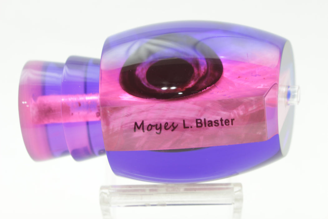 Moyes Lures Pink MOP Blue Back Large Blaster 14" 6.3oz