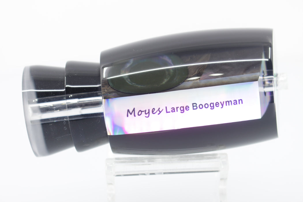 Moyes Lures Tahitian MOP Black Back Large Boogeyman 14" 6.4oz