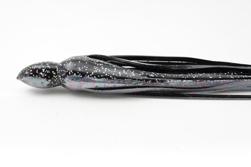 #200 BOM Replacement Skirt - Black Aurora Holographic Glitter