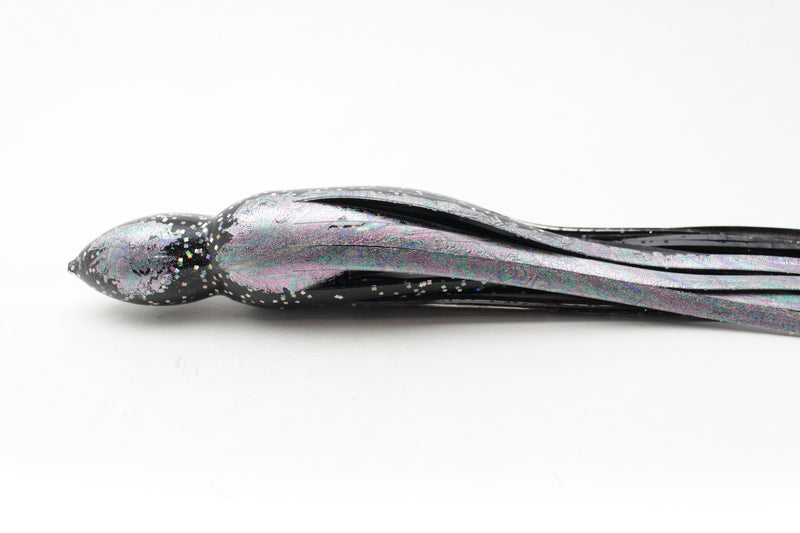 #200 BOM Replacement Skirt - Black Aurora Holographic Glitter