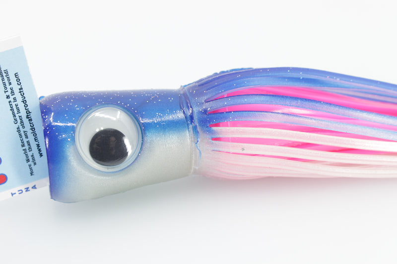 Mold Craft Blue-White-Pink Standard Super Chugger 9" 2.6oz