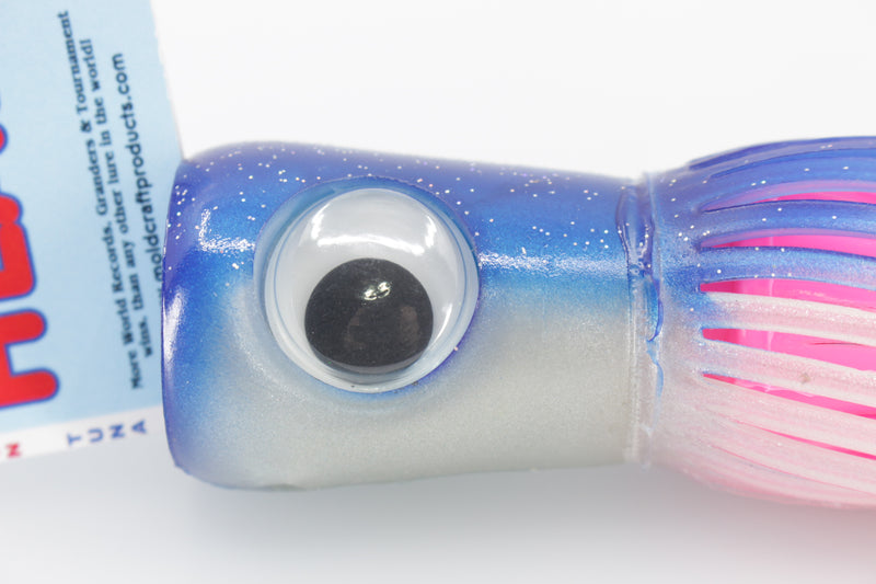 Mold Craft Blue-White-Pink Standard Super Chugger 9" 2.6oz