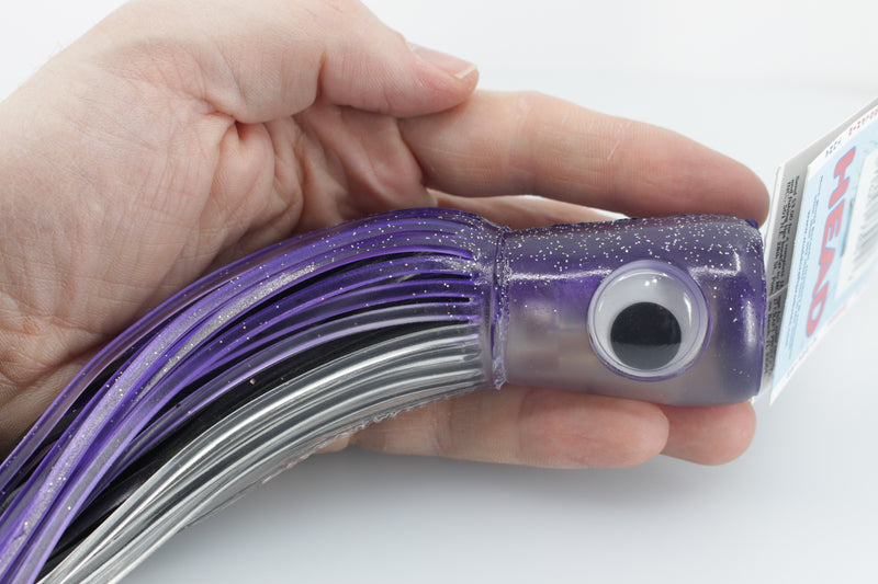Mold Craft Purple-Silver-Black Standard Super Chugger 9" 2.6oz