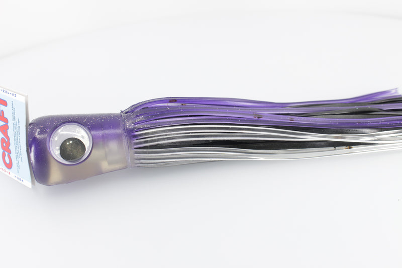 Mold Craft Purple-Silver-Black Standard Super Chugger 9" 2.6oz