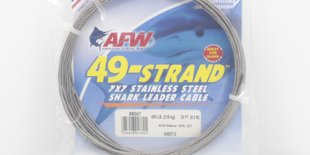 49 Strand AFW 9m (90, 175, 275 ou 600 lbs) - Line, Leaders & Braids