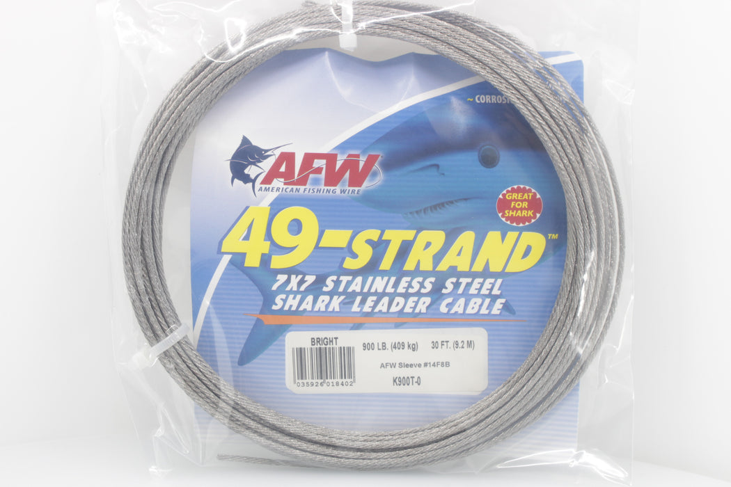 AFW 49-Strand 7x7 Stainless Steel Cable — GZ Lures Big Game Supply