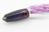Big Reidee Black Beauty Chameleon Blue-Purple 4-Hole Bullet 9" 5.5oz Flashabou
