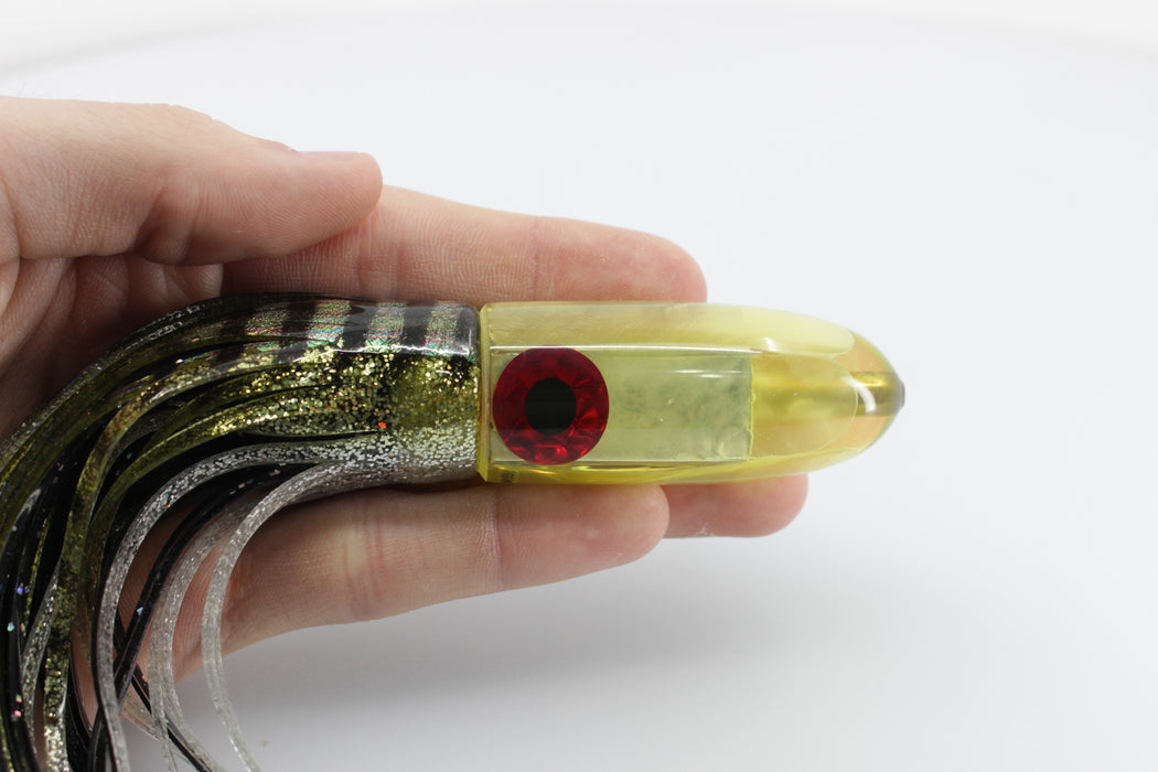 Coggin Lures Yellow MOP Corky's Bullet 7" 5oz Skirted
