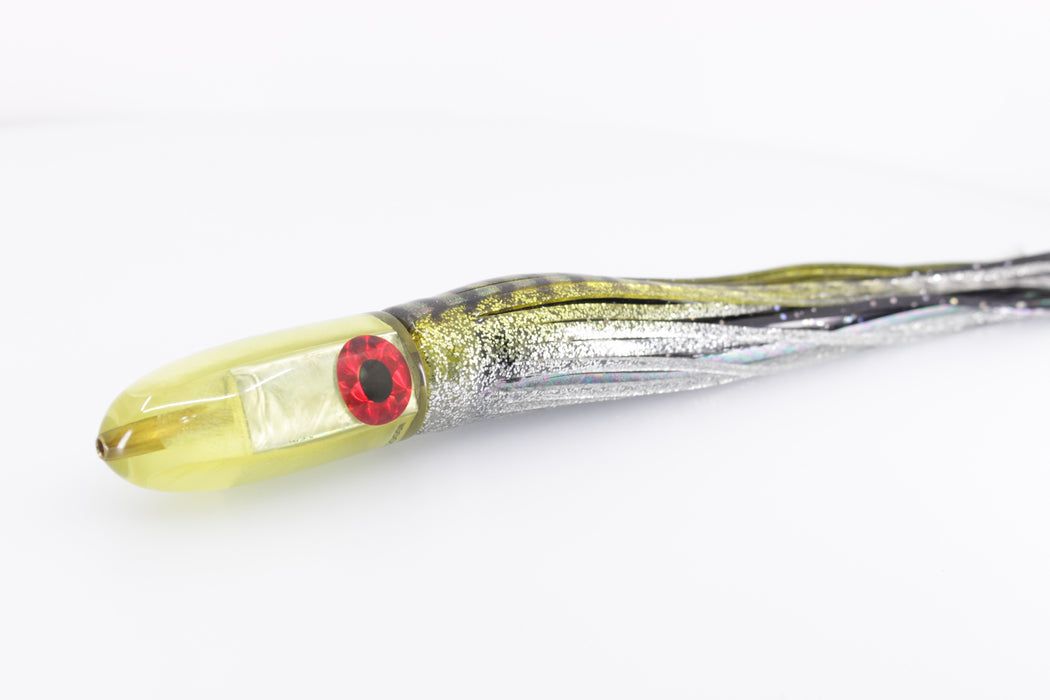 Coggin Lures Yellow MOP Corky's Bullet 7" 5oz Skirted