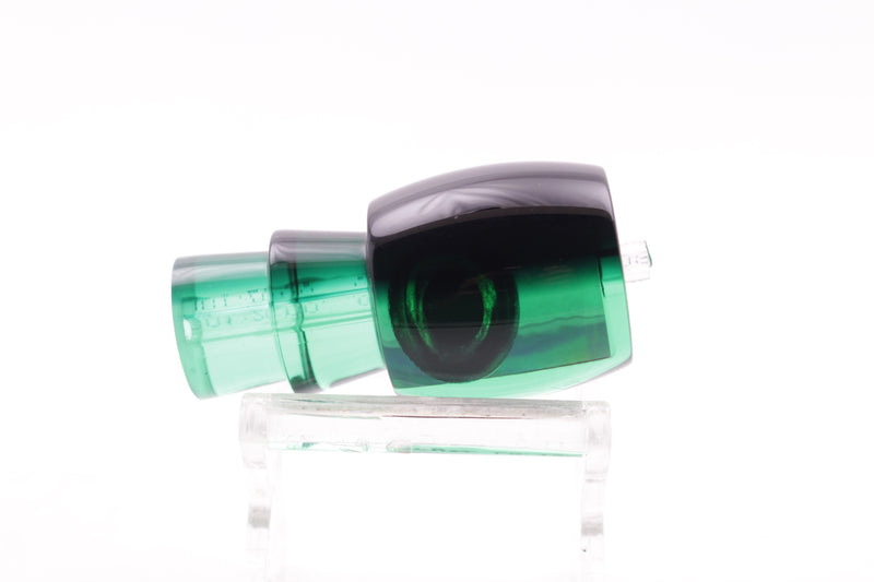 Moyes Lures Green Pour Black Back Rainbow Large Tang 9" 2oz
