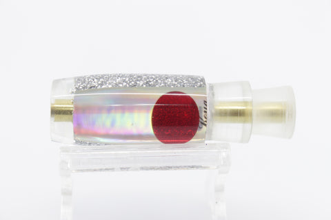 Koya Lures Rainbow Silver Glitter Pearl Red Eyes Hard Head 5.5" 1oz