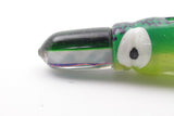 Coggin Lures White MOP Blue Rainbow Green Back Peanut SP Bullet 5.5" 2oz