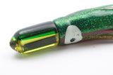 Coggin Lures Yellow Mirror Green Back Peanut SP Bullet 5.5" 2oz