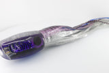 Coggin Lures Purple-Blue Dichro Silver Back Tado Mauna Kea Scoop 14" 21oz Skirted