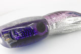 Coggin Lures Purple-Blue Dichro Silver Back Tado Mauna Kea Scoop 14" 21oz Skirted